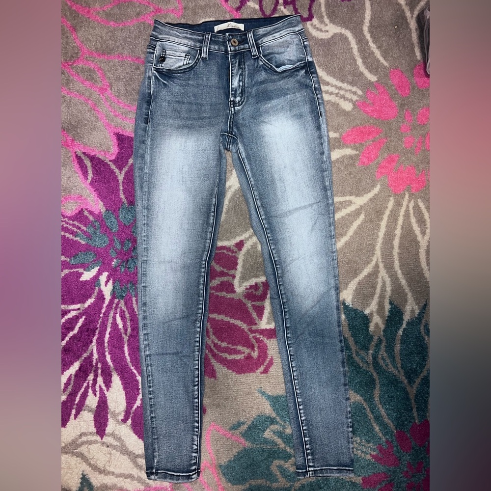 KanCan Women's High Rise Skinny Jeans